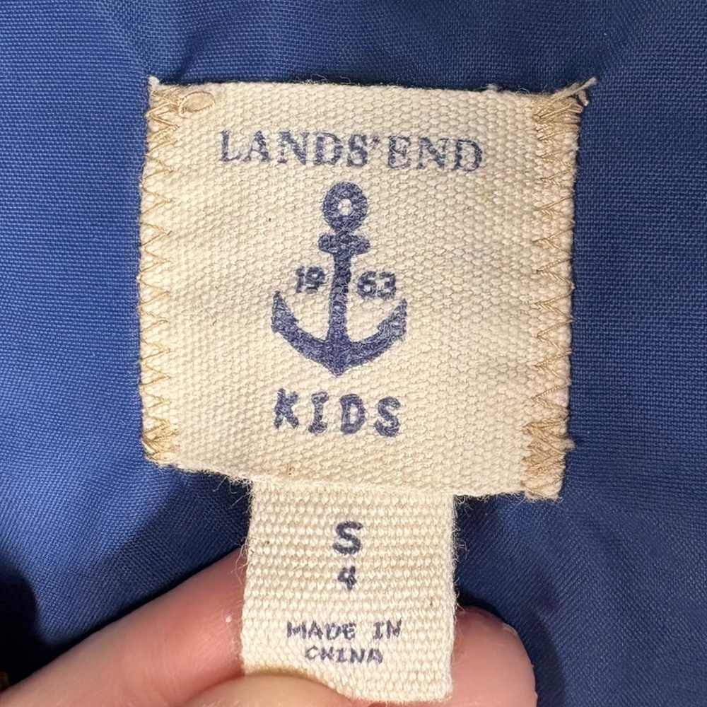 Land's End Blue Coat - Grow-A-Longs - Picture 8 of 10